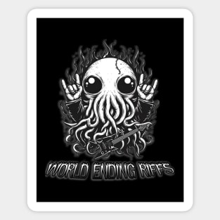 Cthulhu: World Ending Riffs Sticker